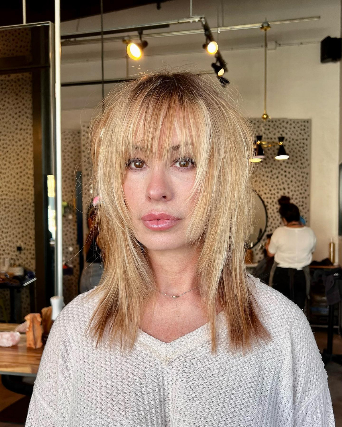 Soft Shag Sunkissed Look