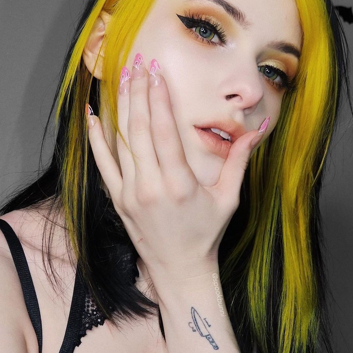 Yellow and Black