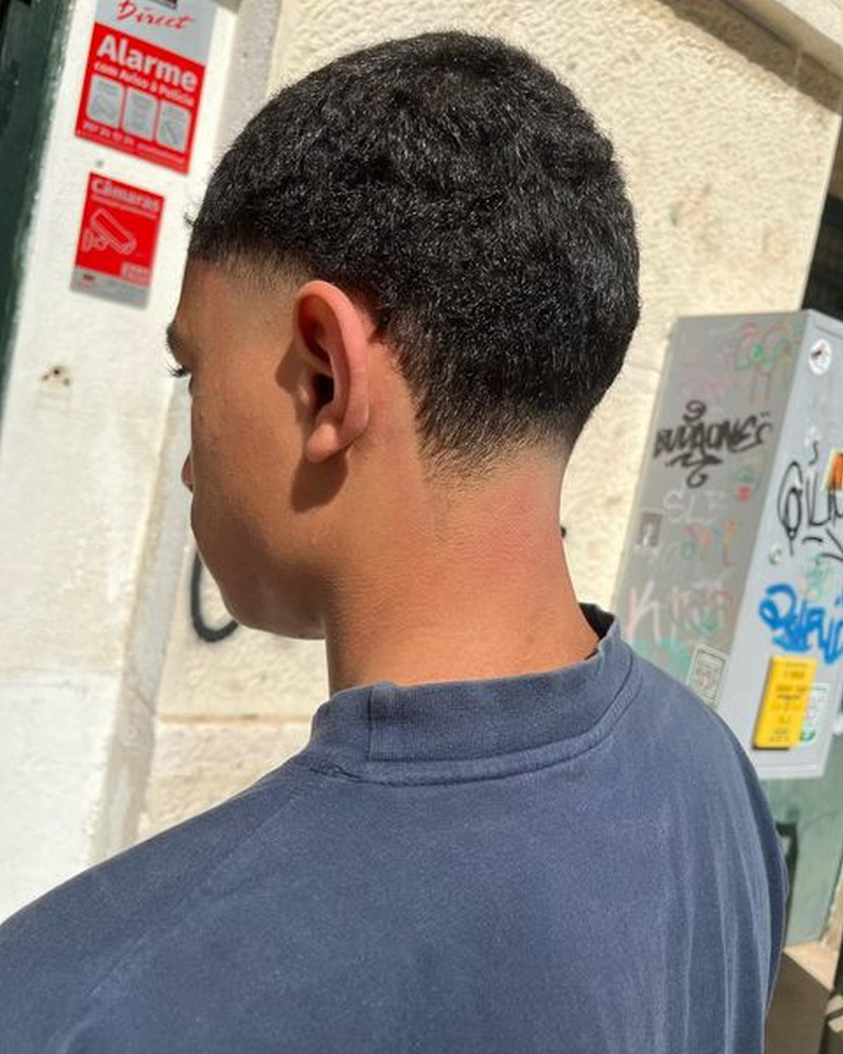 Afro Fade Taper Hair