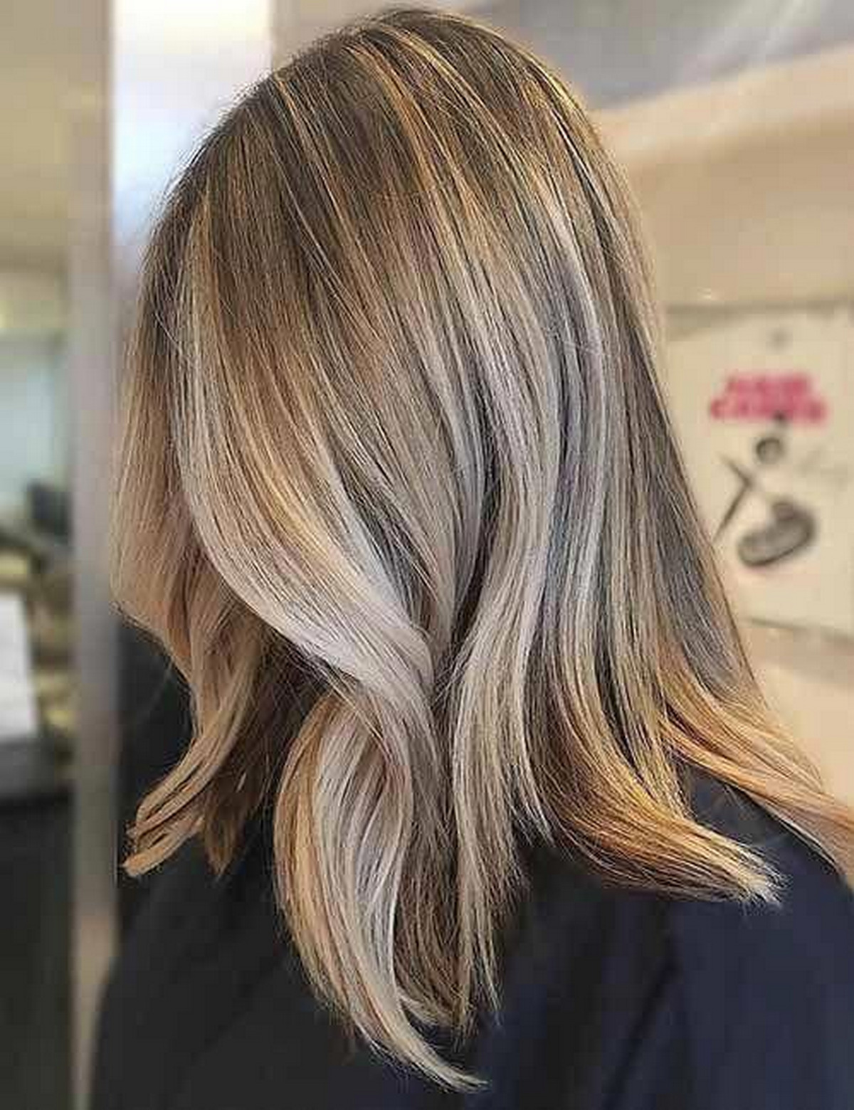 Ash Blonde On Light Brown