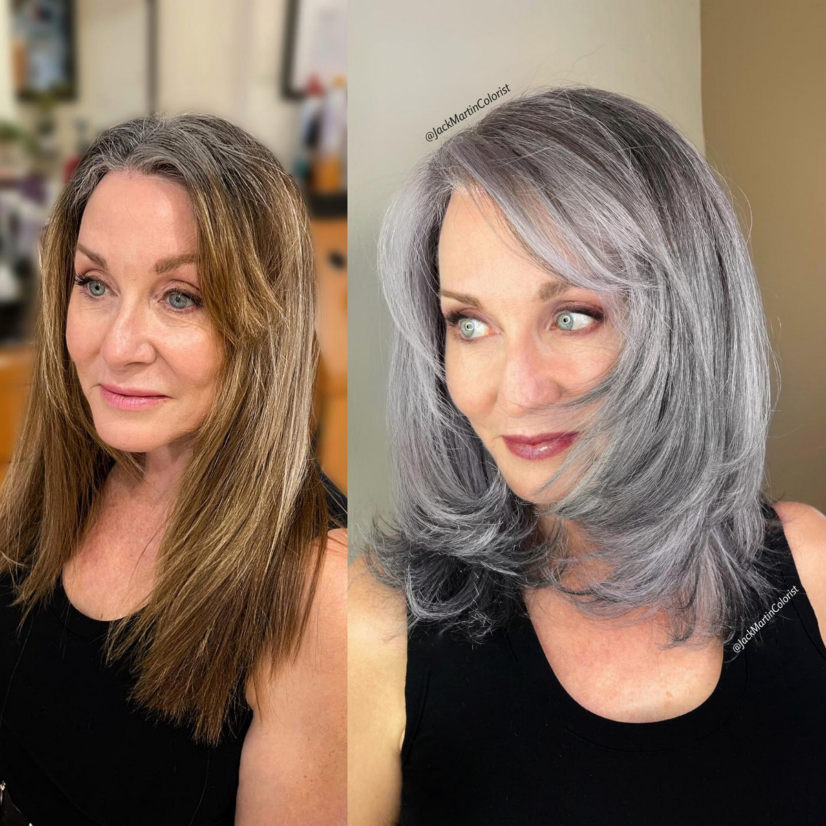 From Artificial Dye to Natural Gray Hair