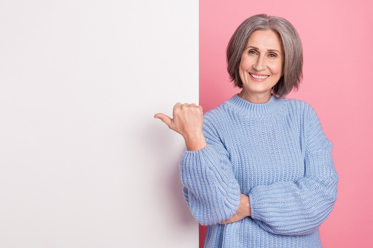 Voluminous Bob For Older Women