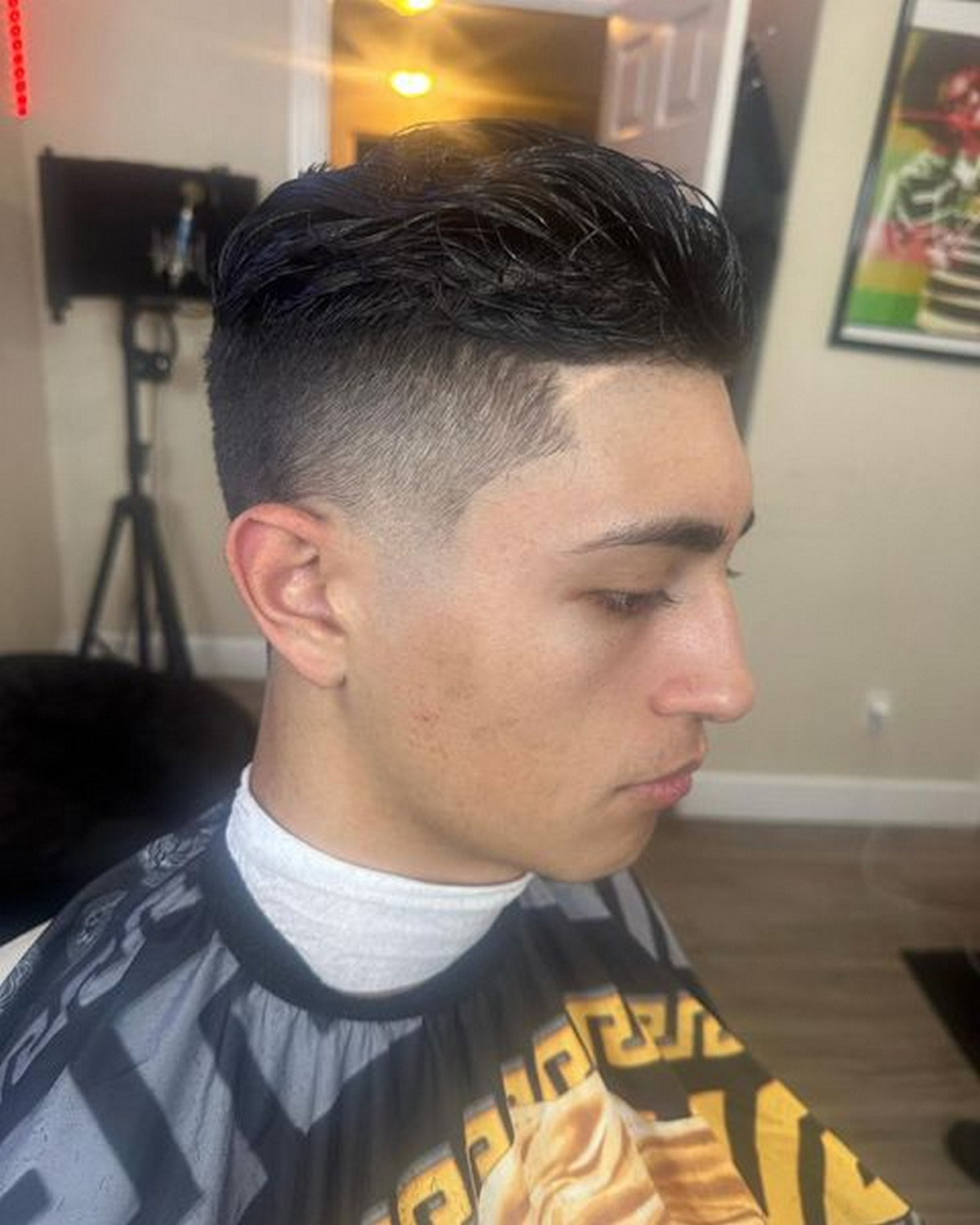 The Tapered Pompadour