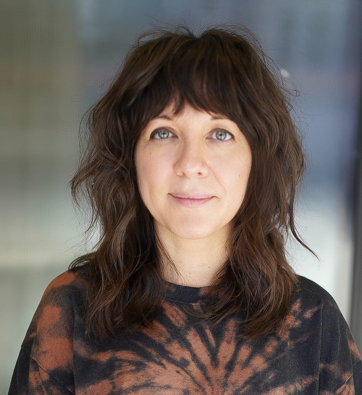 Modern Shag Cut with Textured Bangs