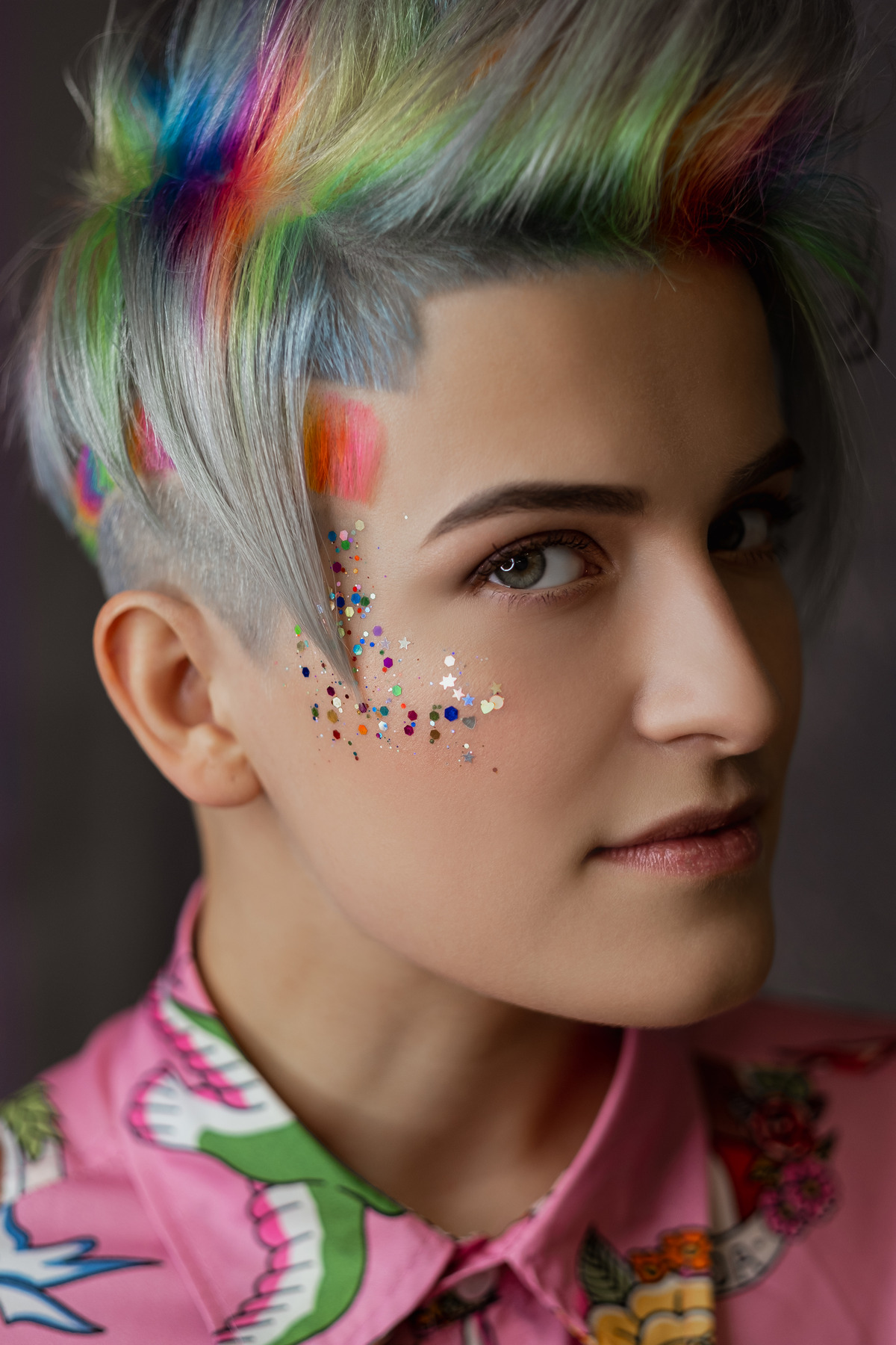 Ombre Pixie With Undercut