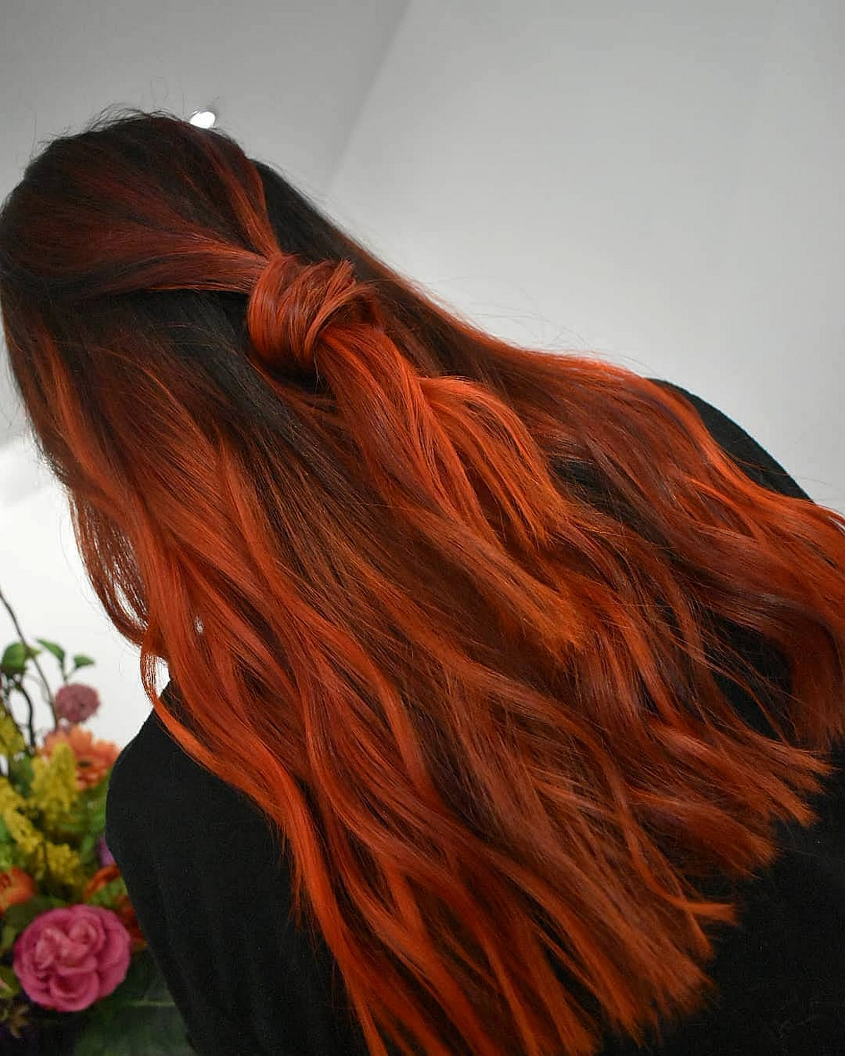 Orange Balayage