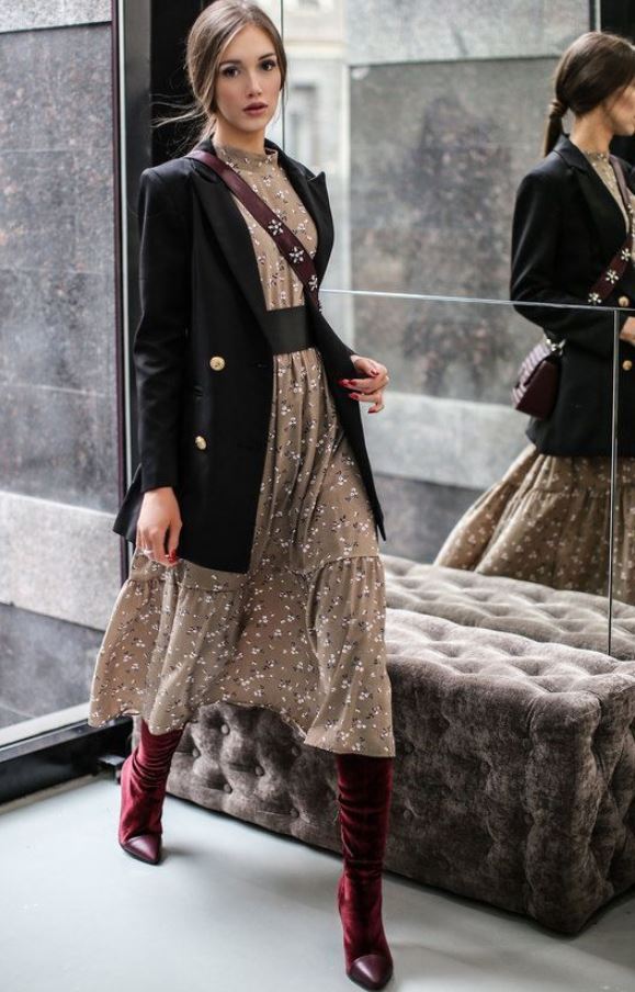 Burgundy Shoes