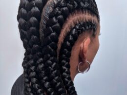 52 Hot Trend Cornrow Braids Hairstyle For Women
