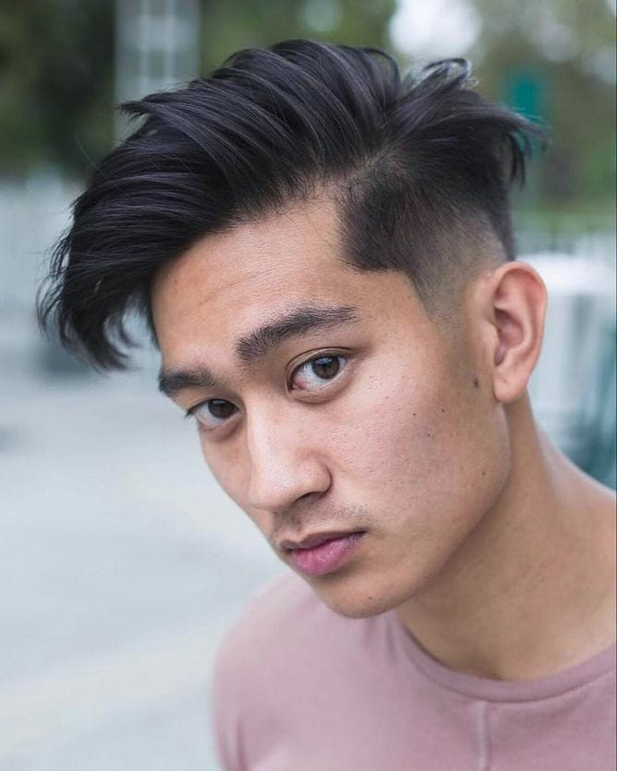 Asian Undercut Hairstyle