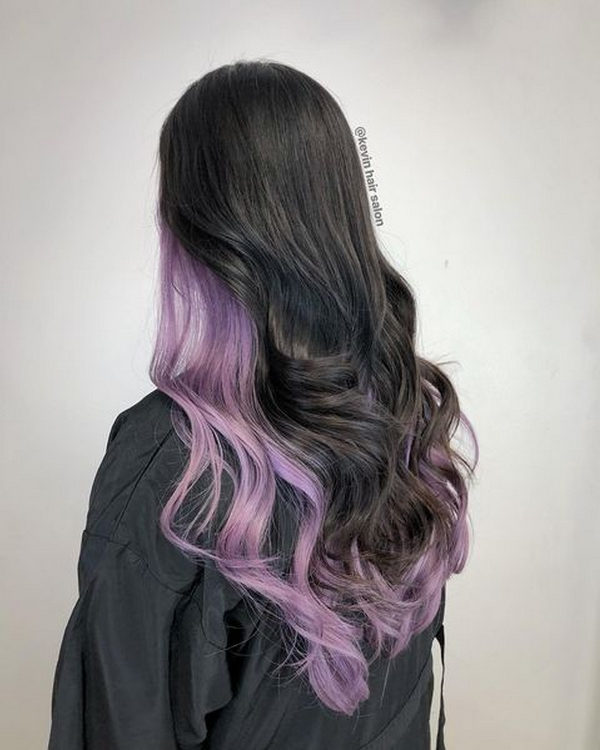 Lavender Underneath Hair Color