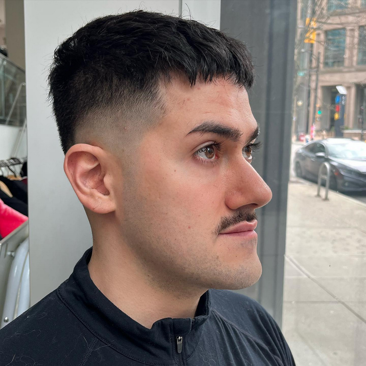 Caesar cut
