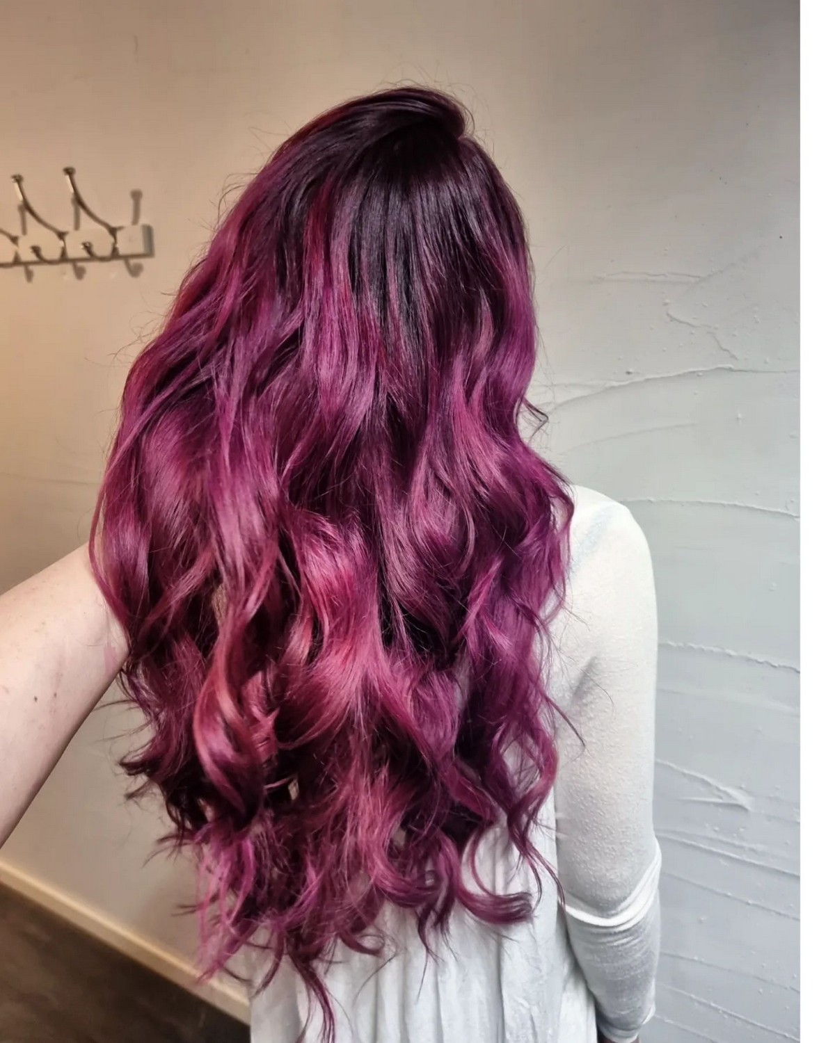 Fuchsia Hair