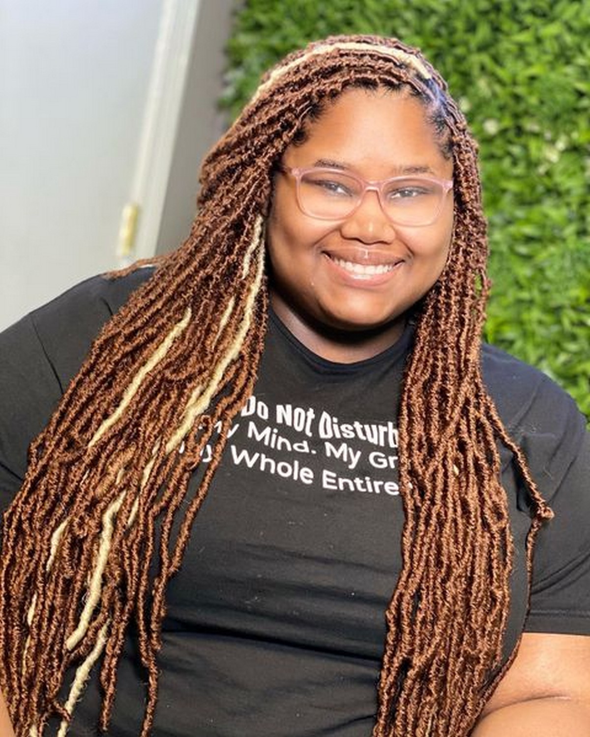 Soft Locs Hairstyles With Color