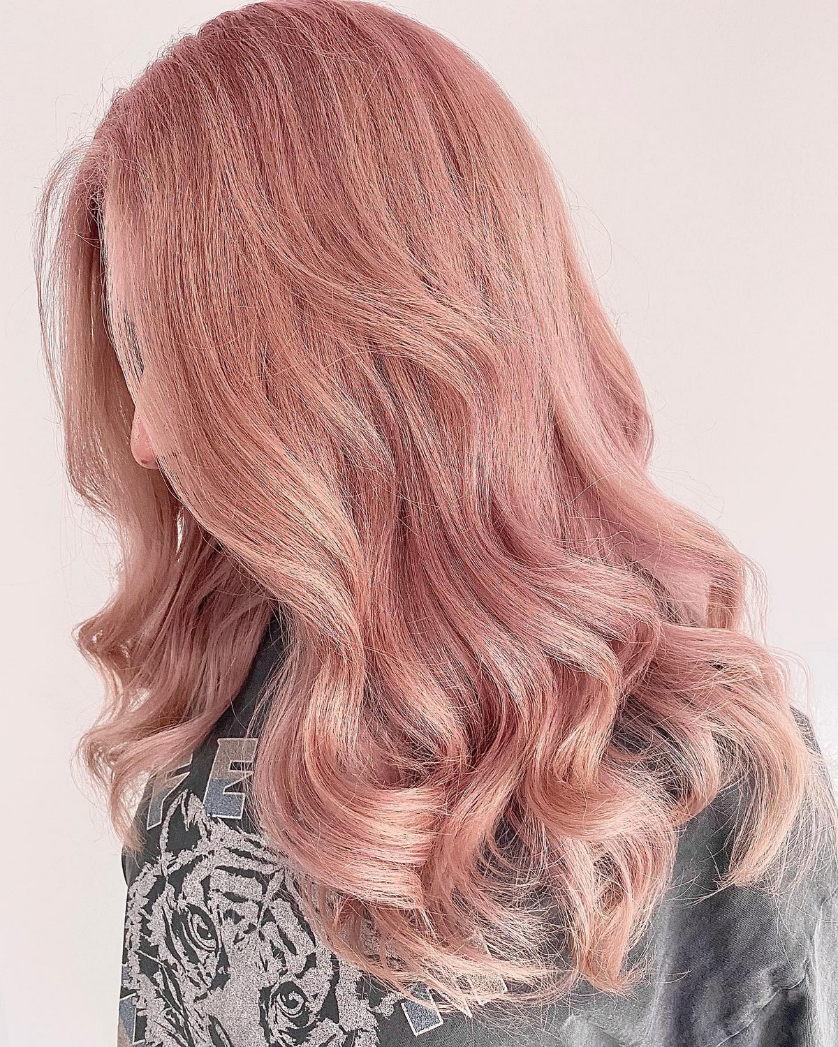 Blush Pink Hair