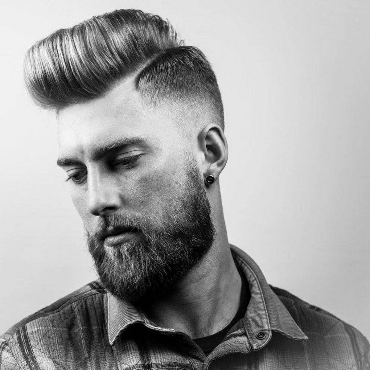 Pompadour Low Taper Undercut