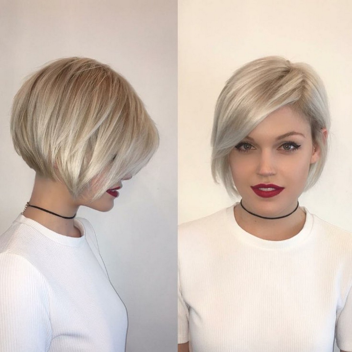 Shiny Blonde Sliced Pixie-Bob