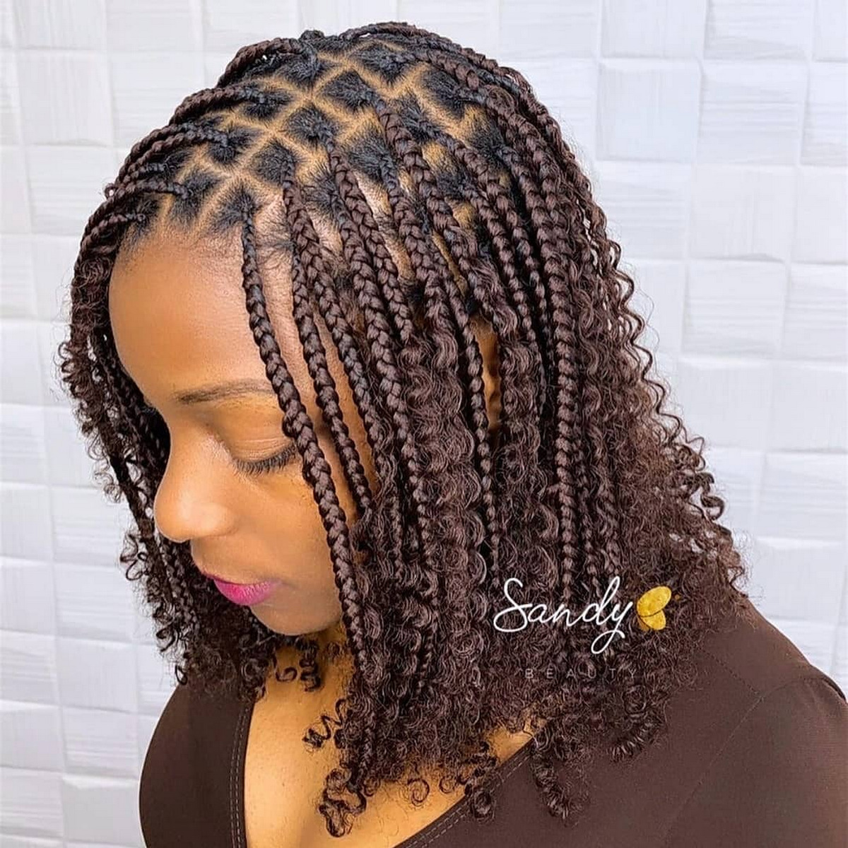 Shoulder Length Goddess Faux Locs 