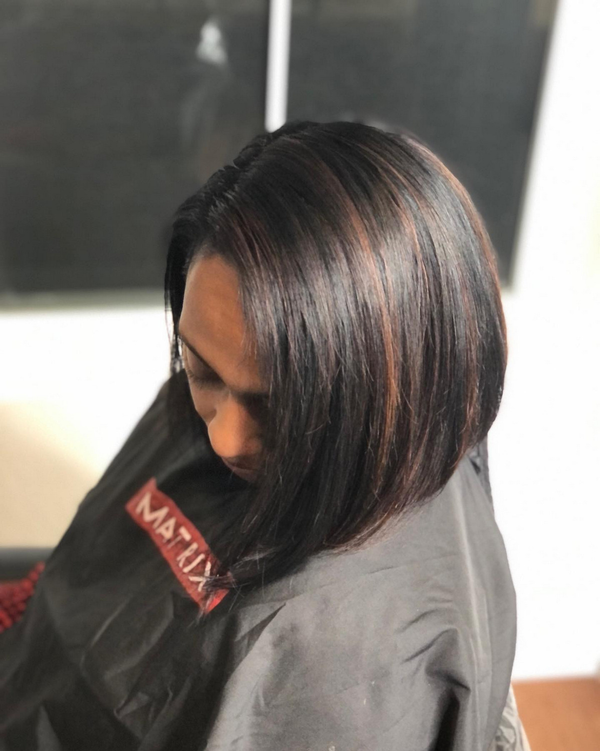 Angled Bob Haircut