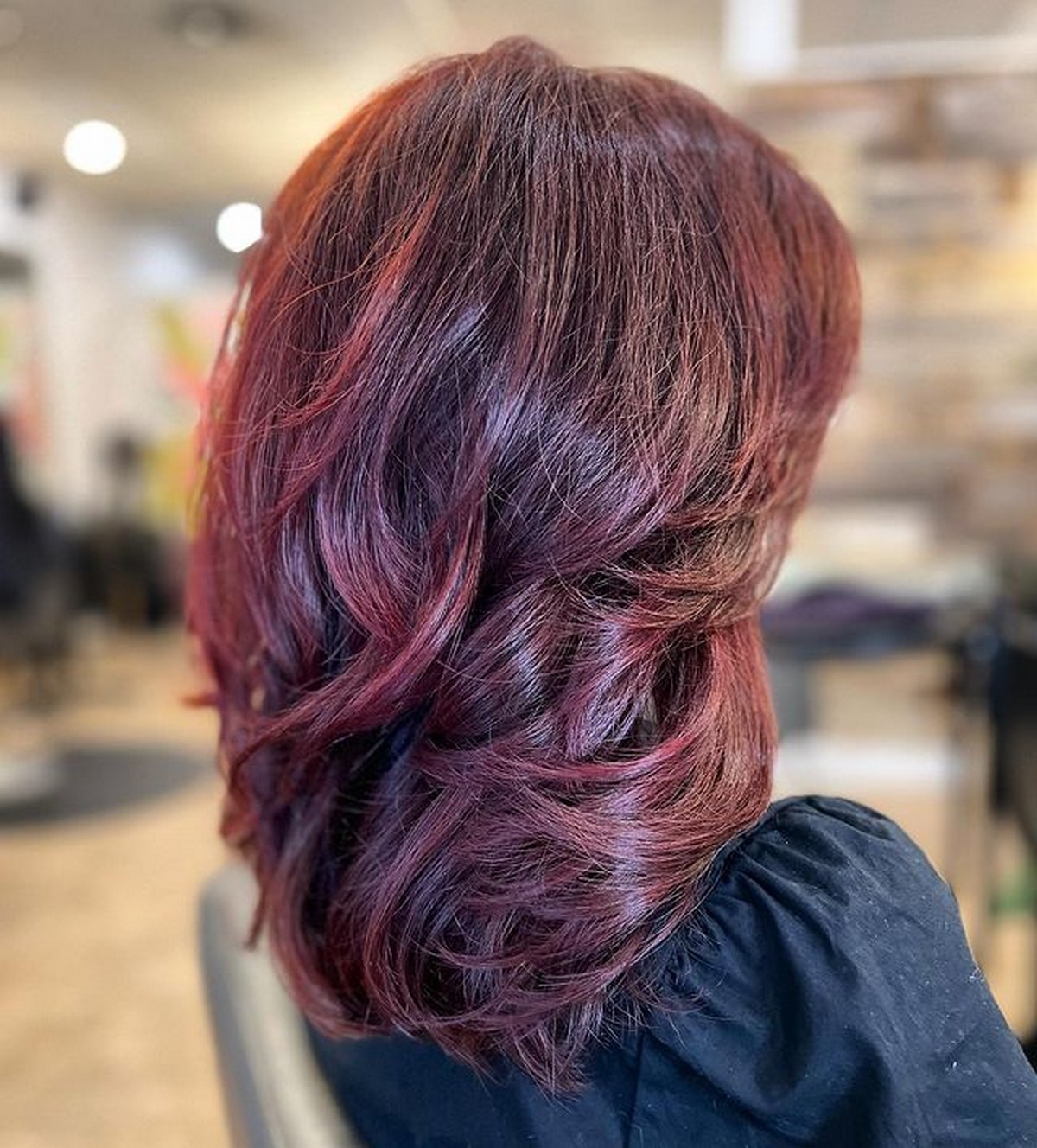 Burgundy Hair