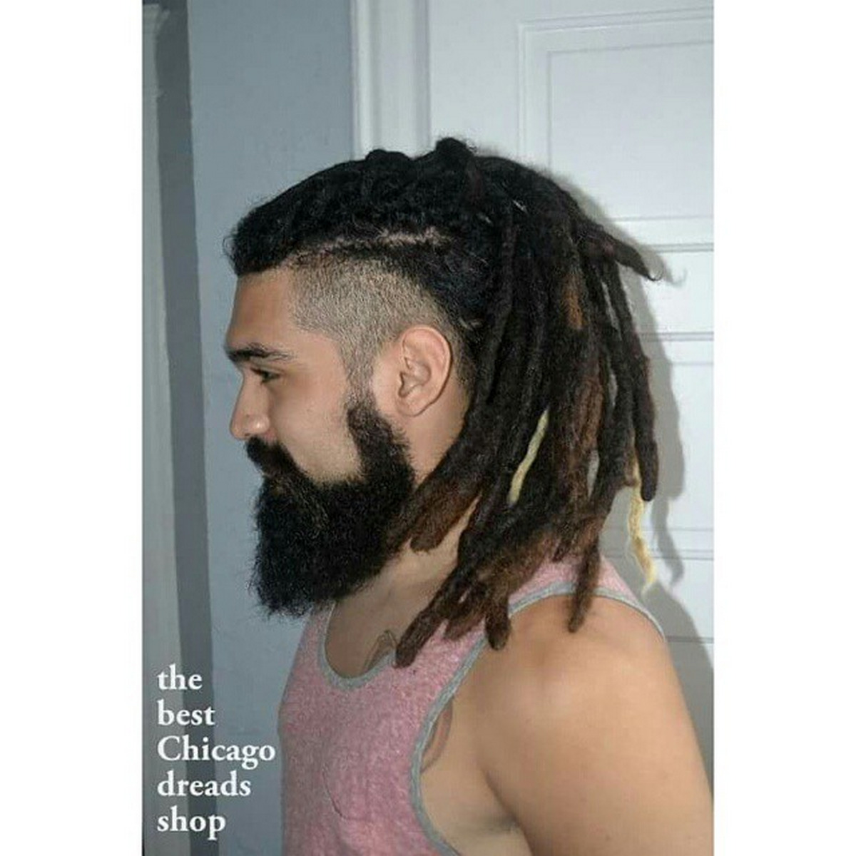 Chunky Faux Hawk Dreadlocks