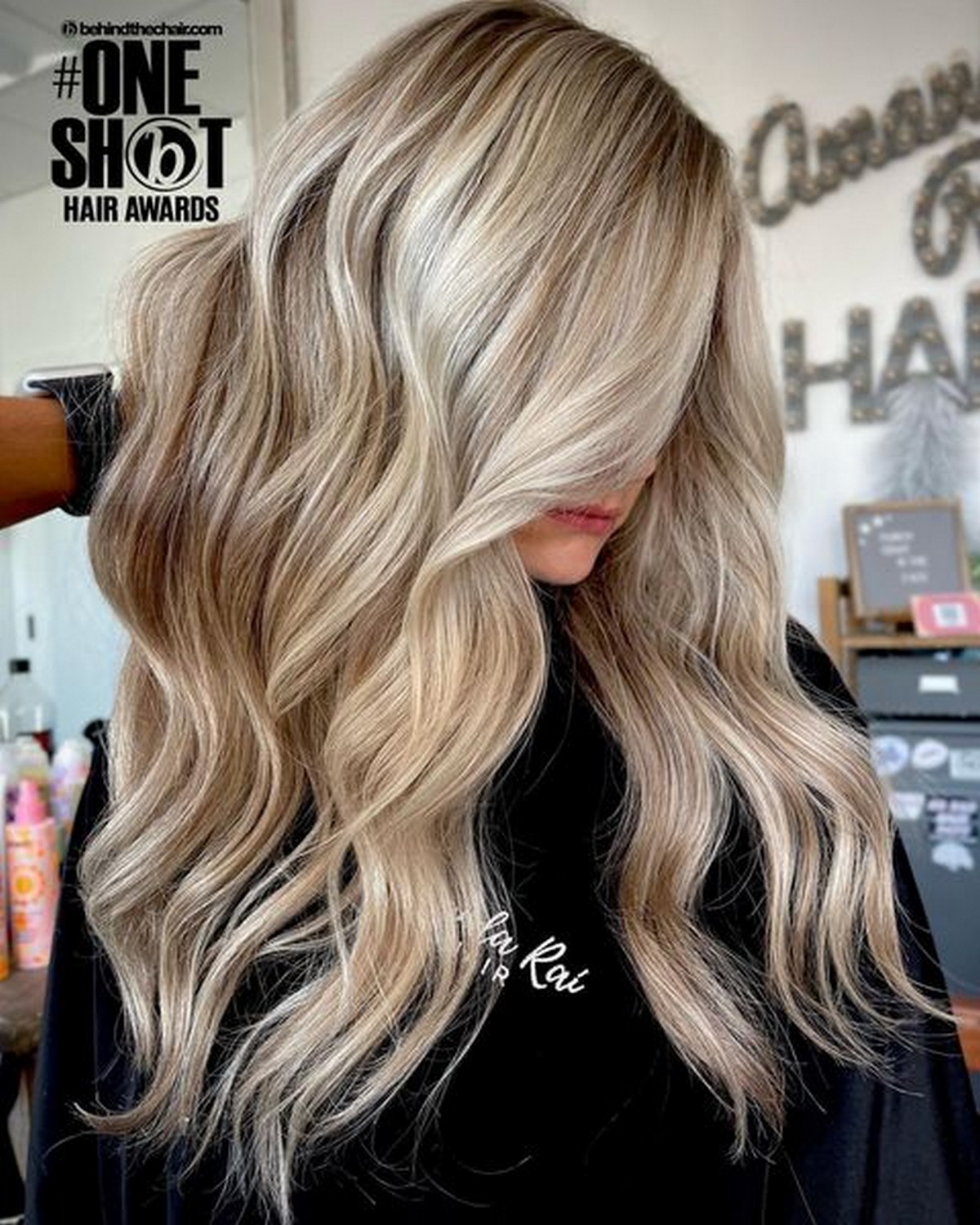 Creamy Dirty Blonde For Loose Waves