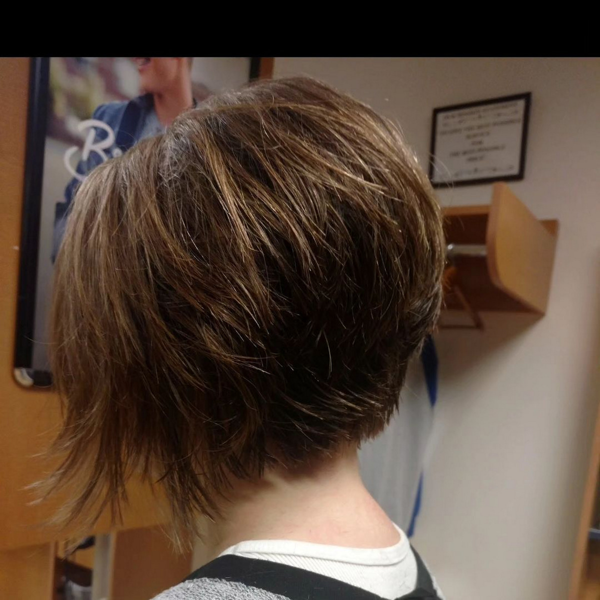 Inverted Bob With Elevated Crown