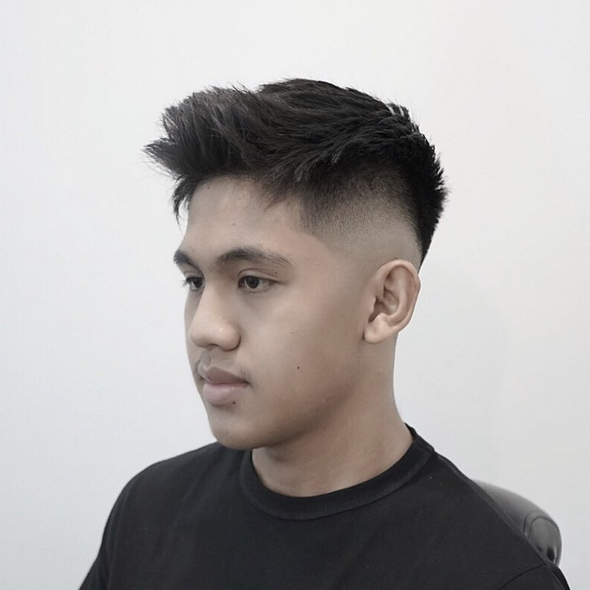 High Fade Faux Hawk