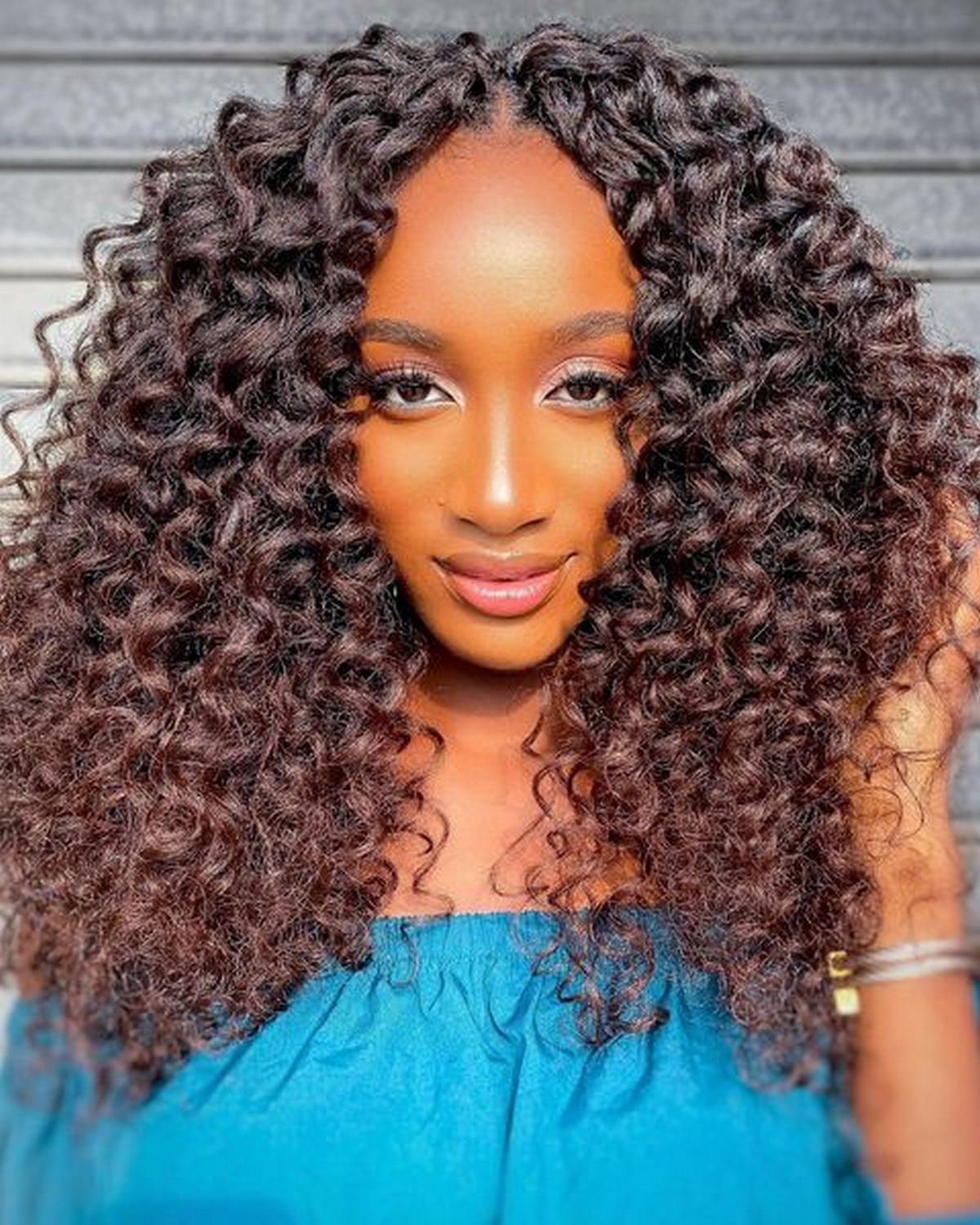 uxurious Crochet Curls With An Ombre Color