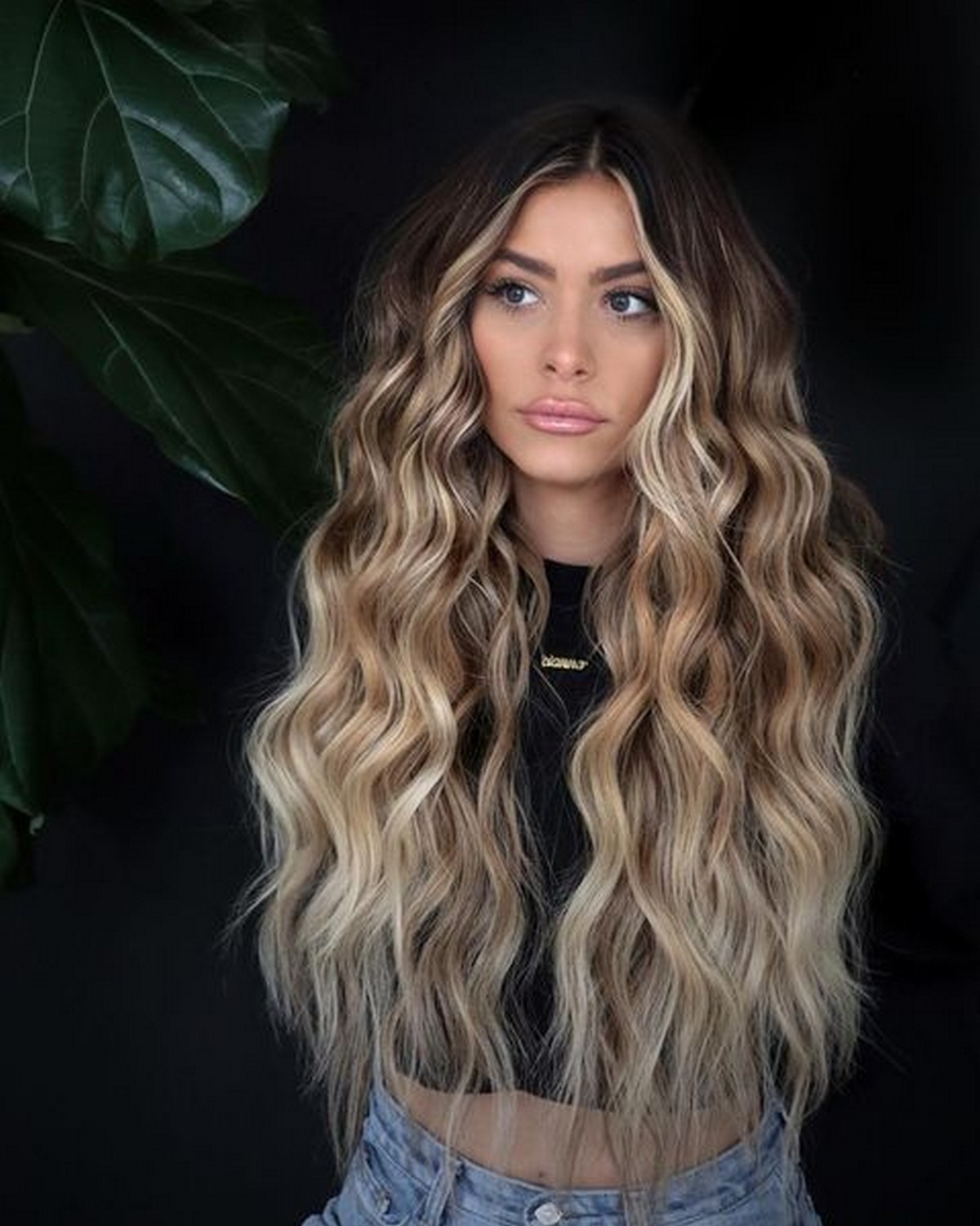 Blonde Balayage For Thick Hair
