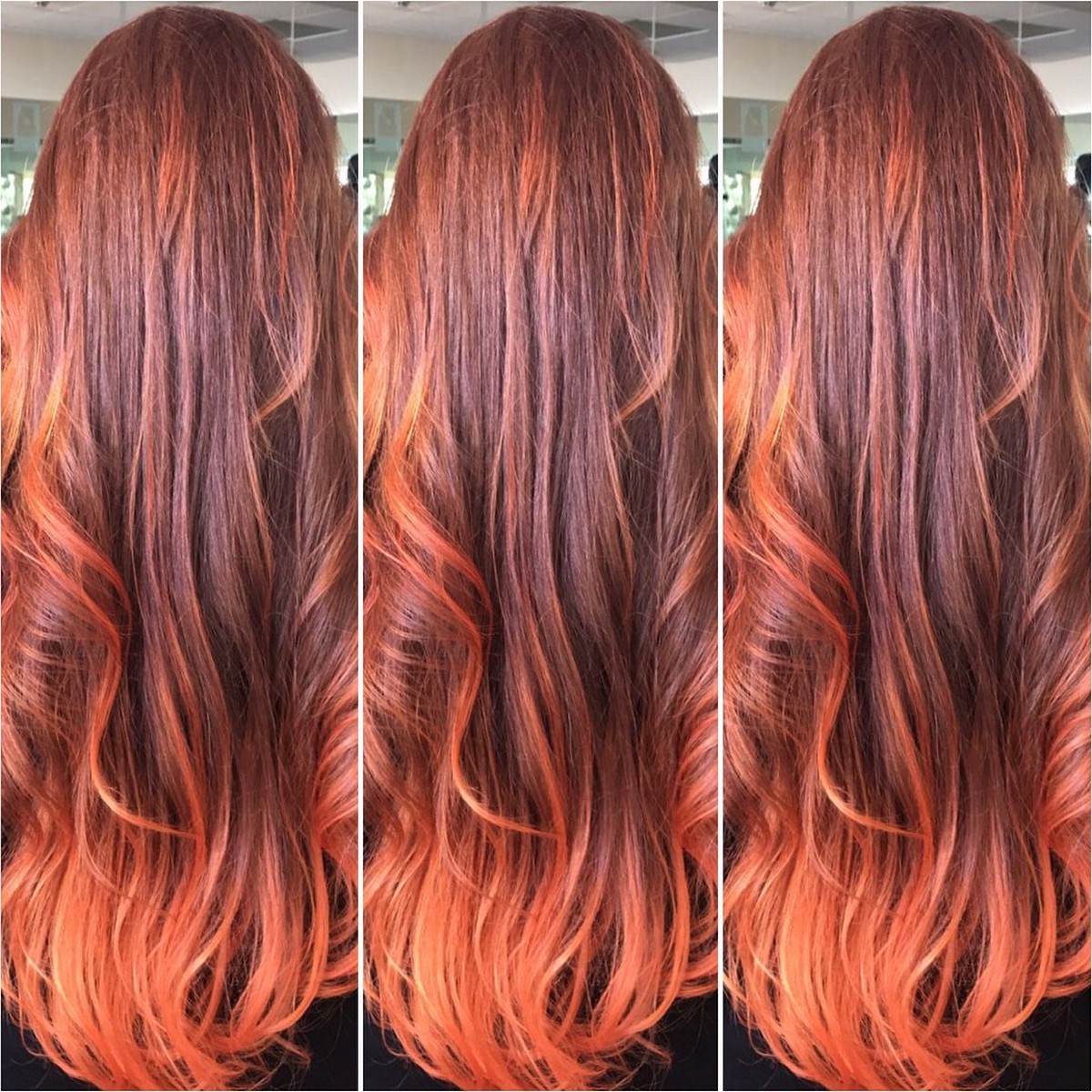 Flame Red Hair