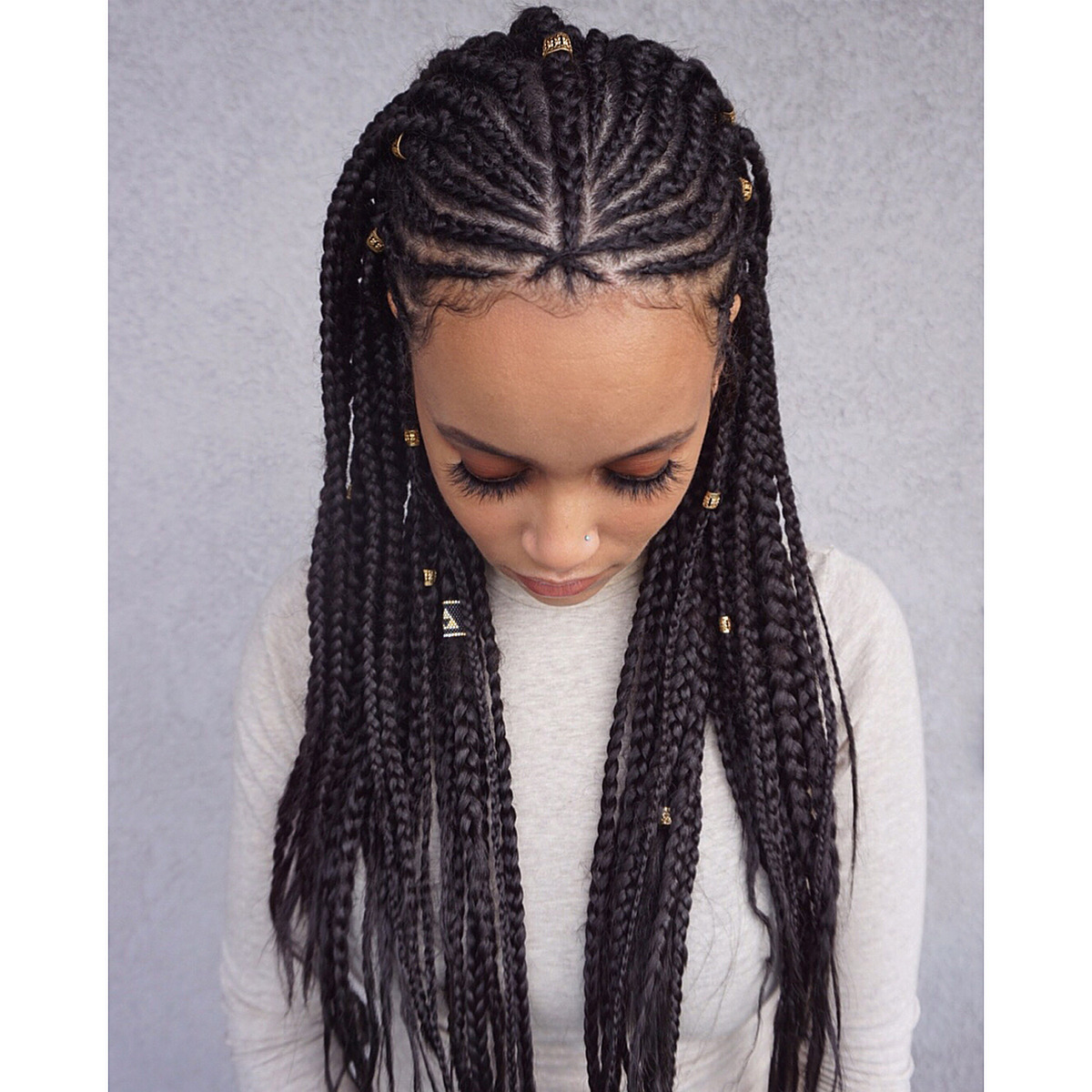 Nubian Princess Braid Pullback