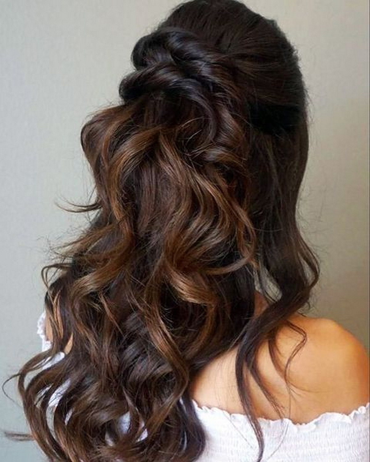 Tousled Half-Up Half-Down