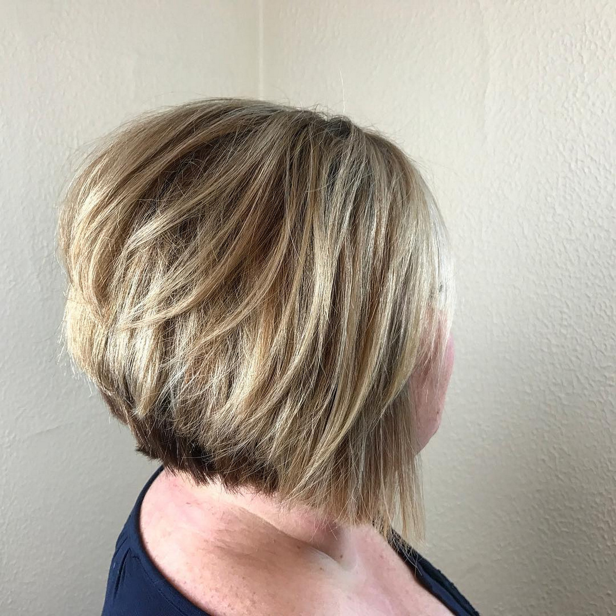 Blonde balayage pixie