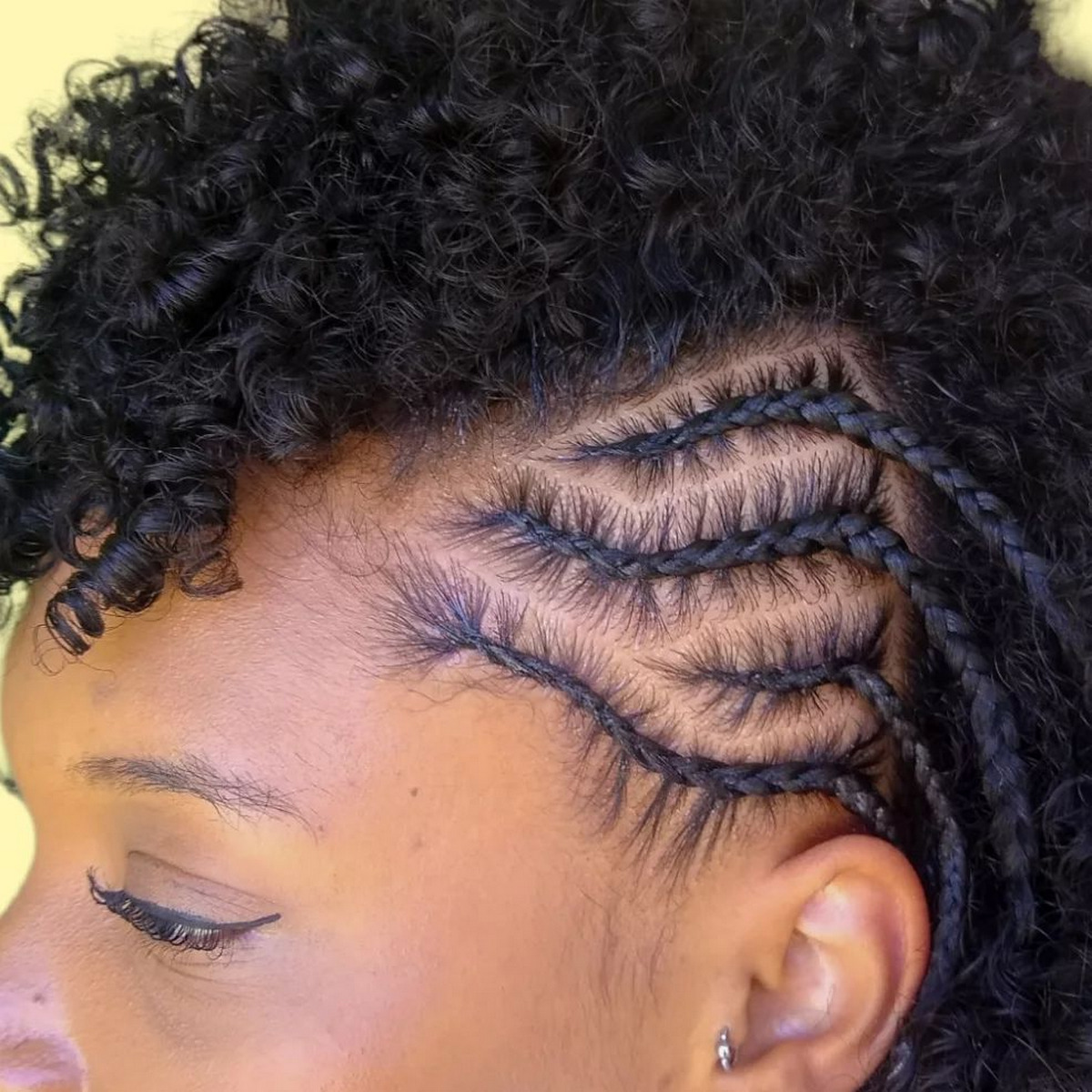 Distressed Faux Locs