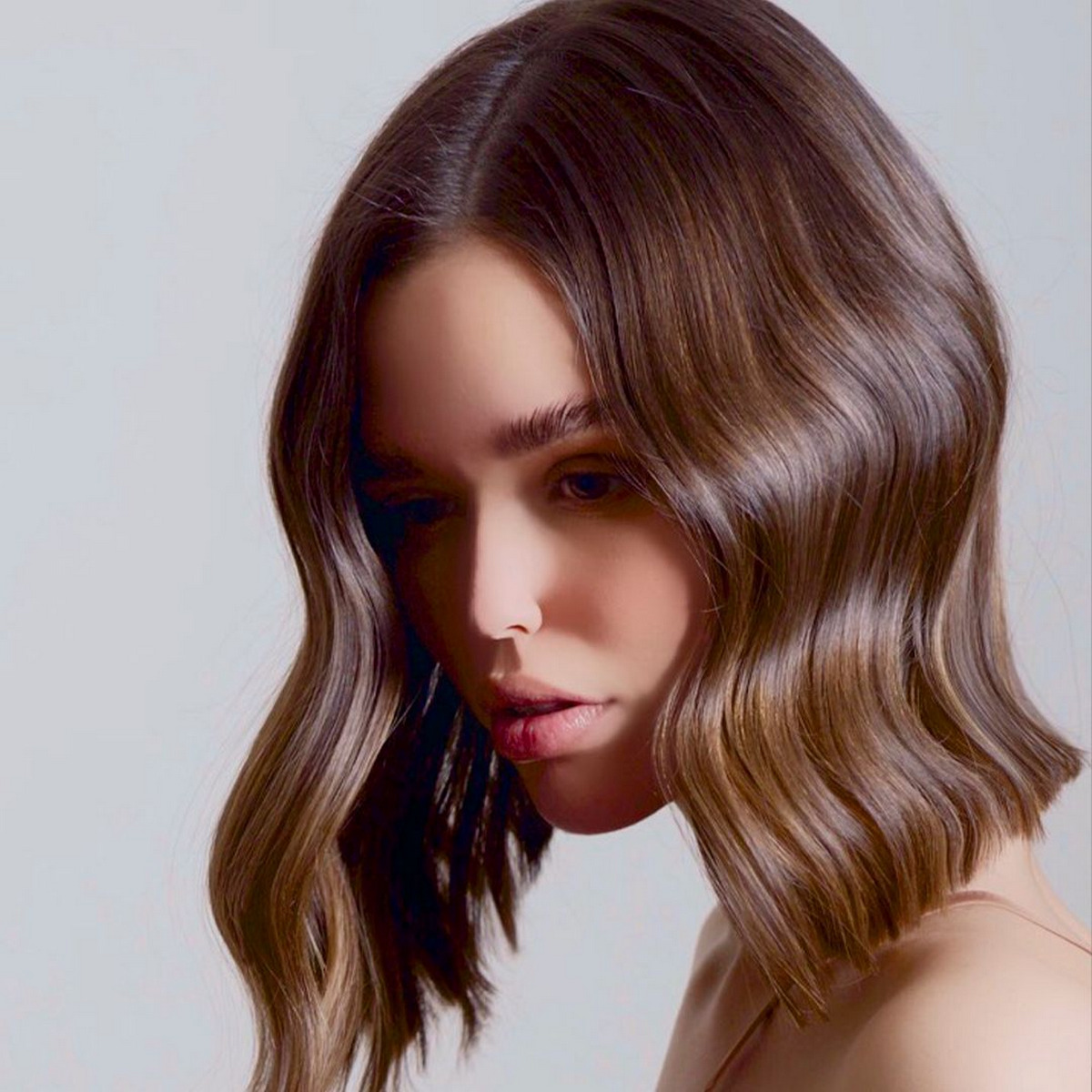 Short Wave Brunette Haircut