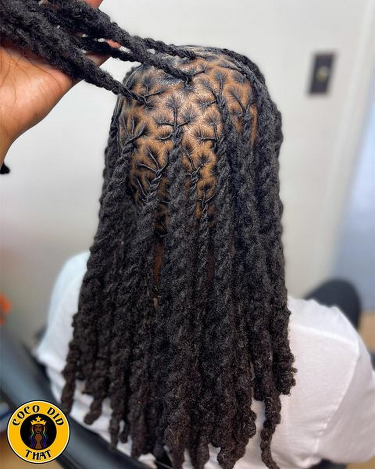 Long Dreadlocks With Rope Twist