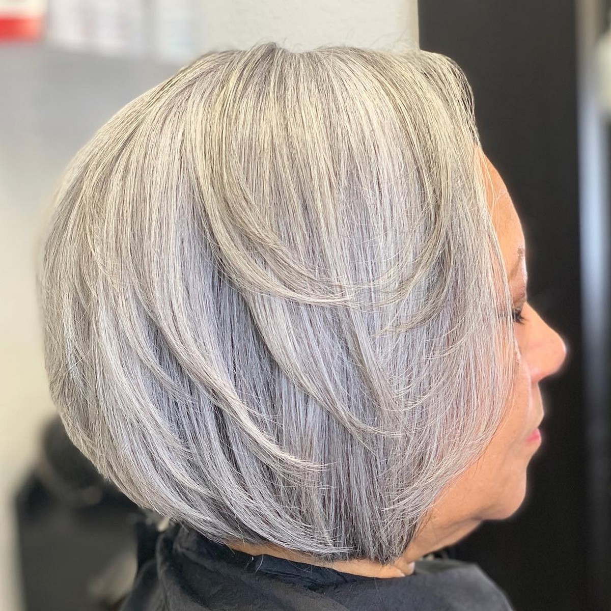 Short Layered Bob