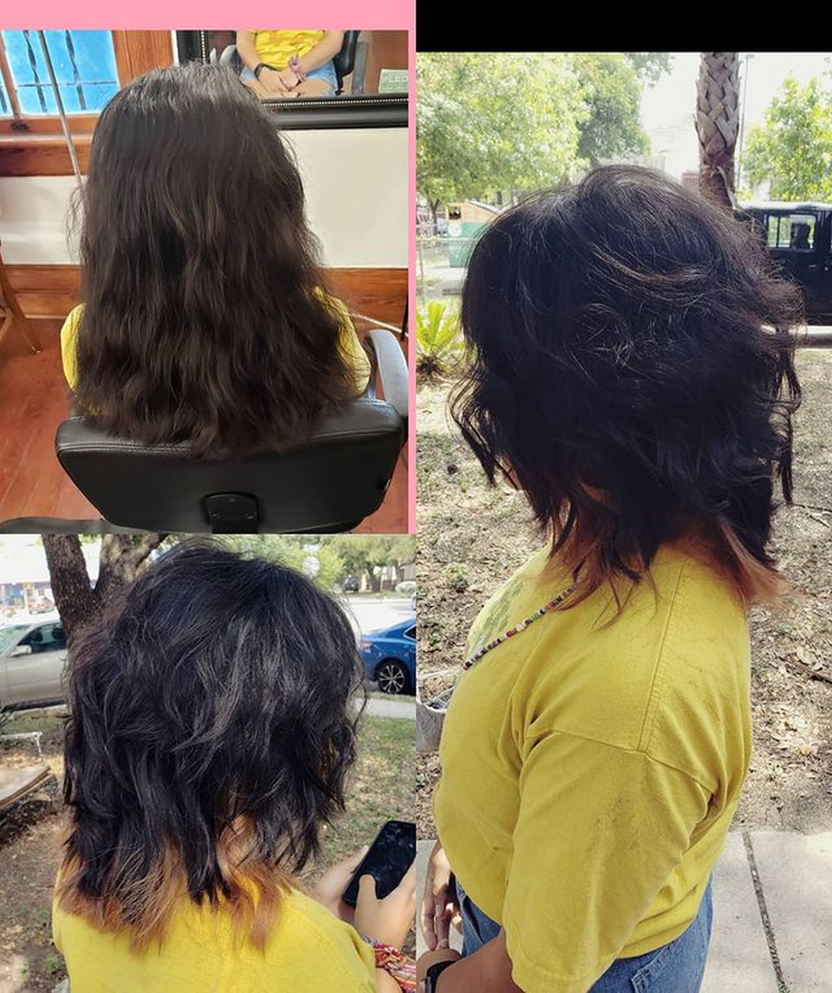 Golden Blonde Underneath Hair Color