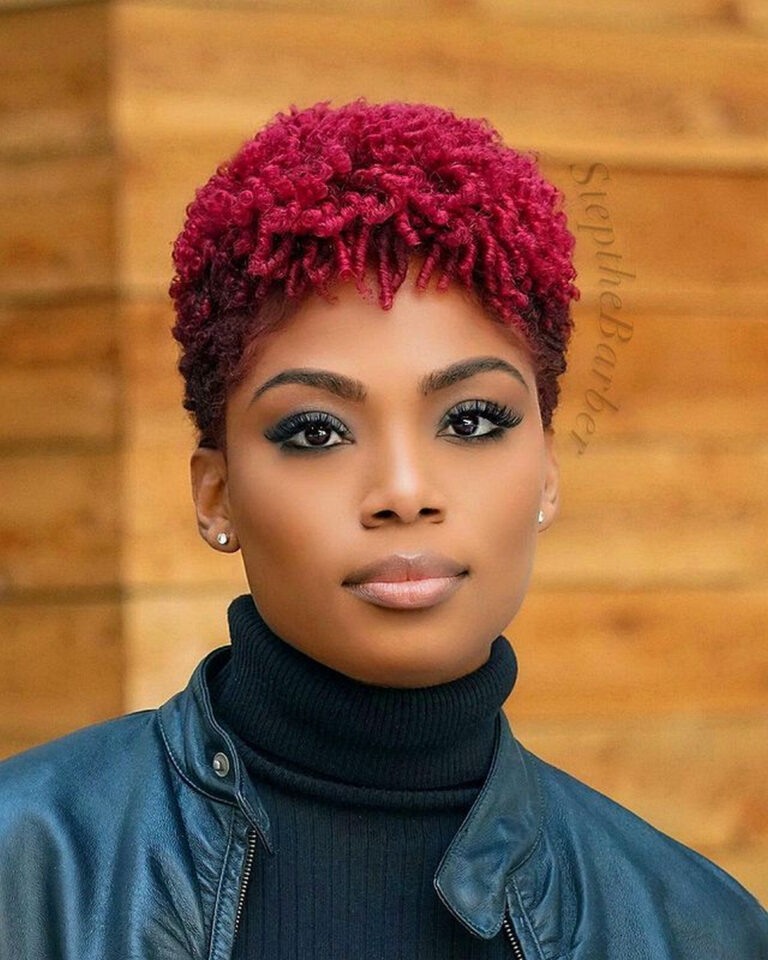 35 Low Maintenance Short Natural Haircuts For Black Women Hood MWR