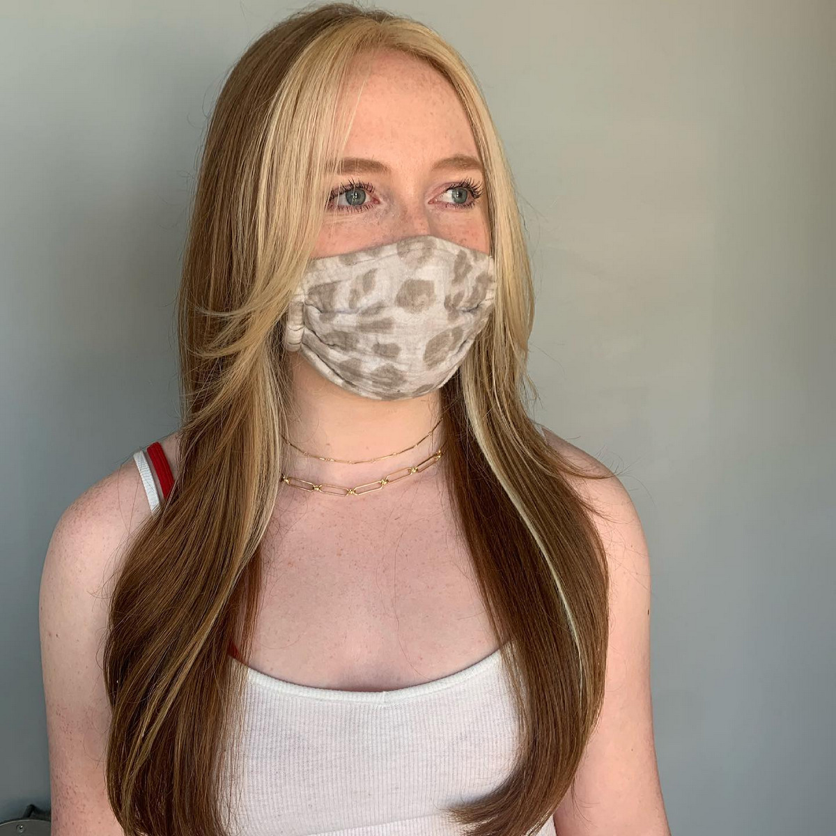 Curtain Bangs With Highlights