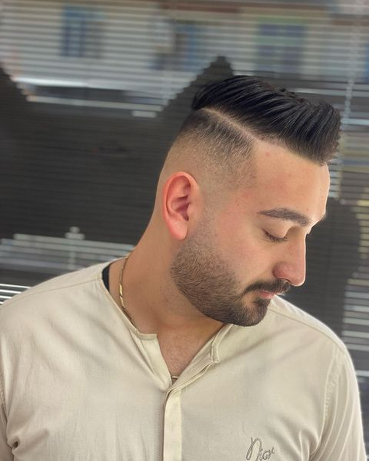 Spiky hair