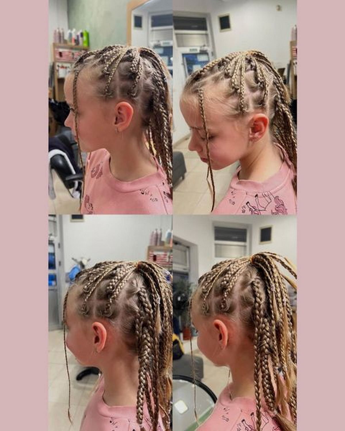 Braid Ponytail With Shaved Sides
