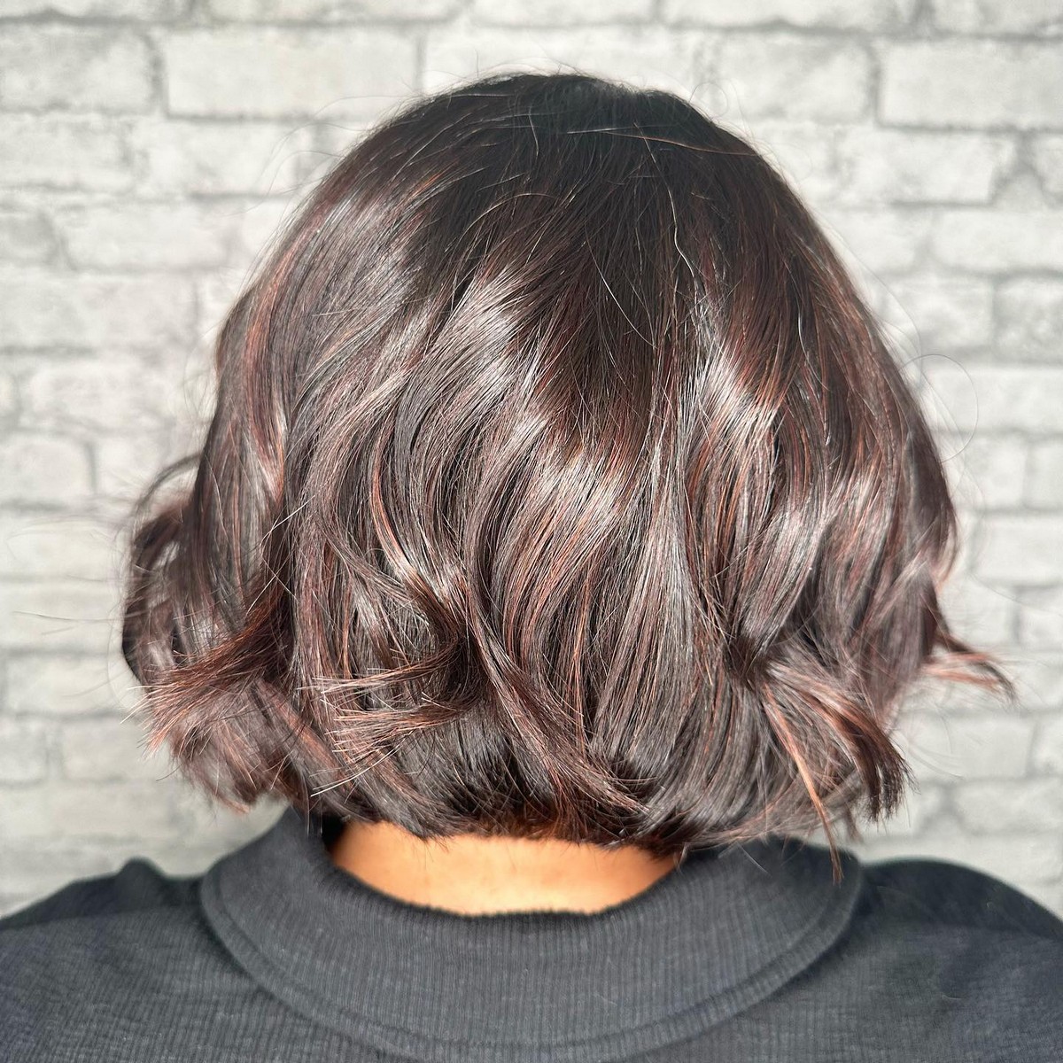 Chestnut Brown With Auburn Highlights