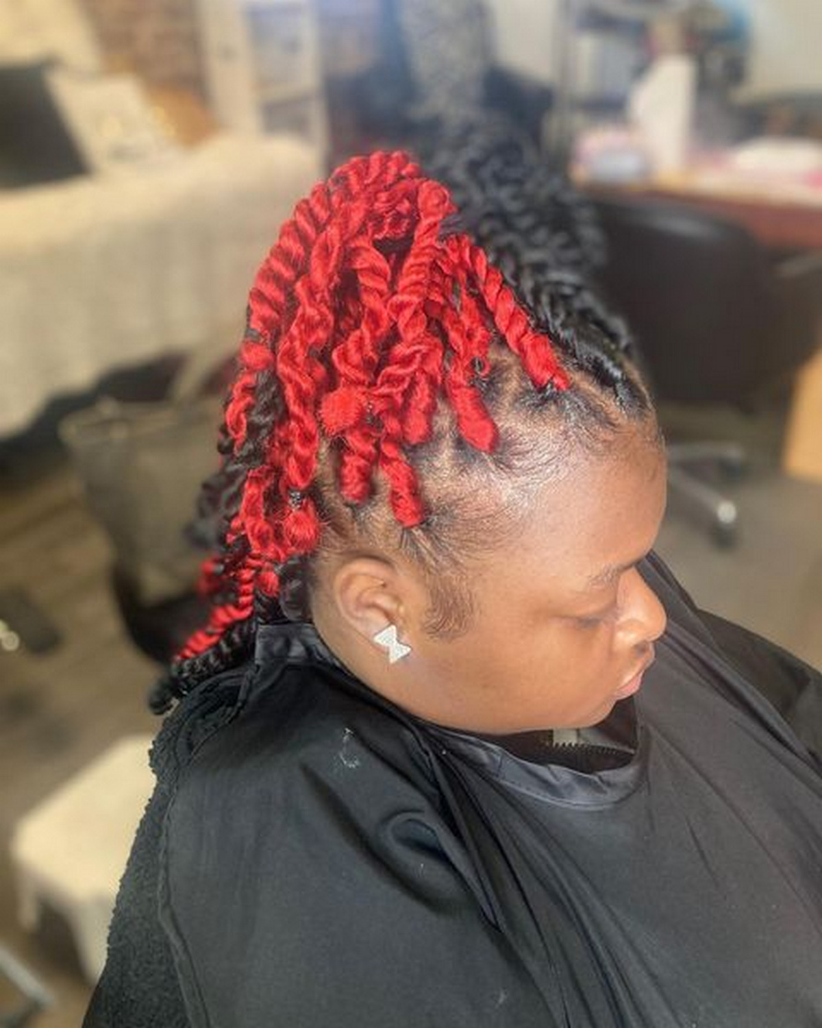 Knotless Braids With Sides Shaved