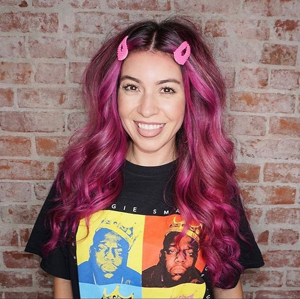 Magenta Underneath Hair Color