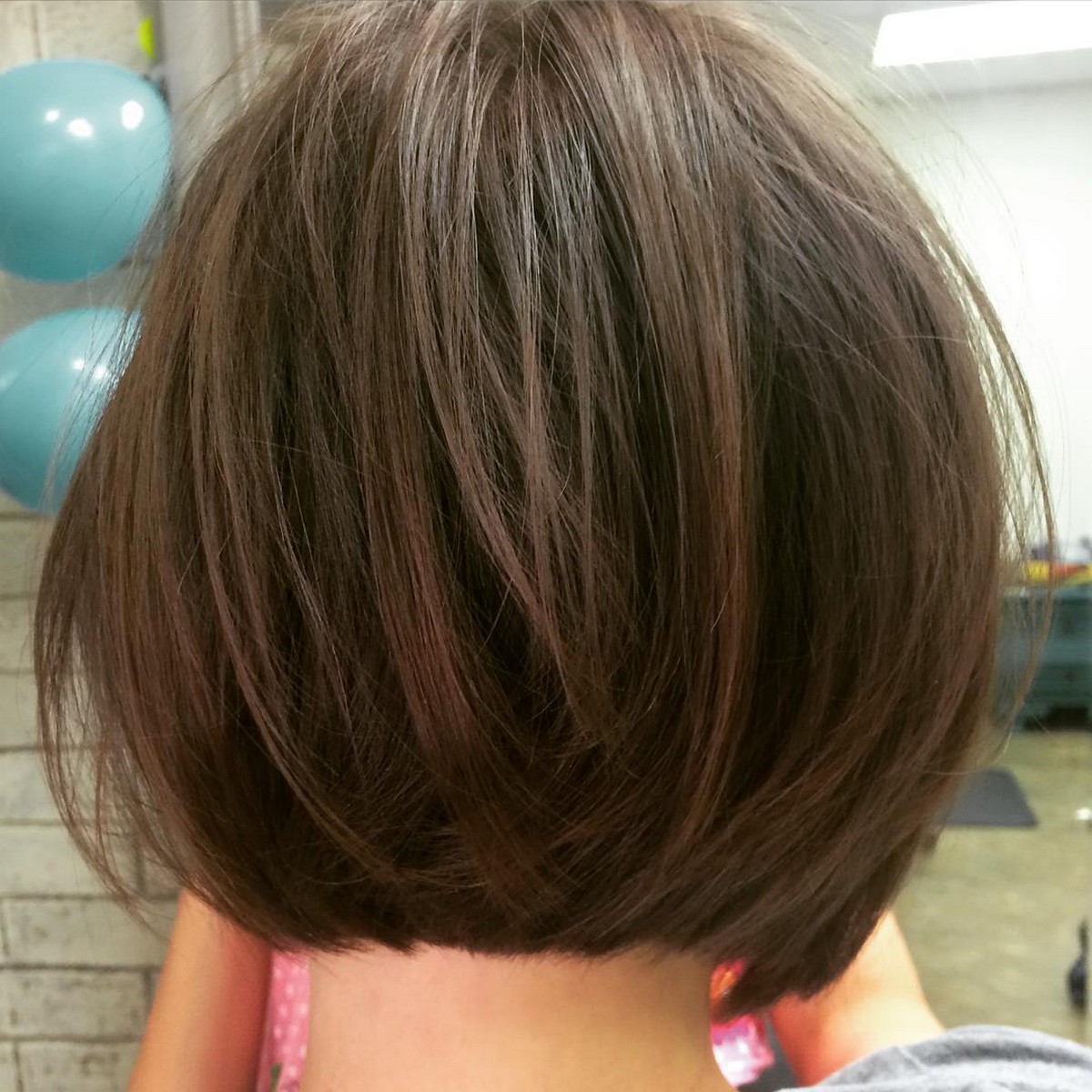 25. Nape-Length Chocolate Brown Bob