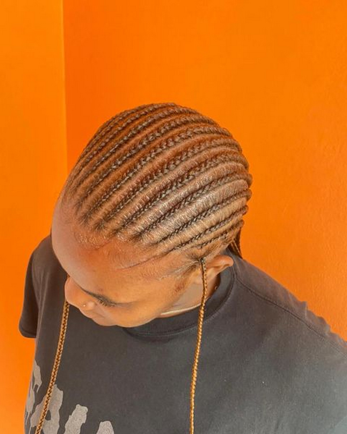 Braided hairstyle