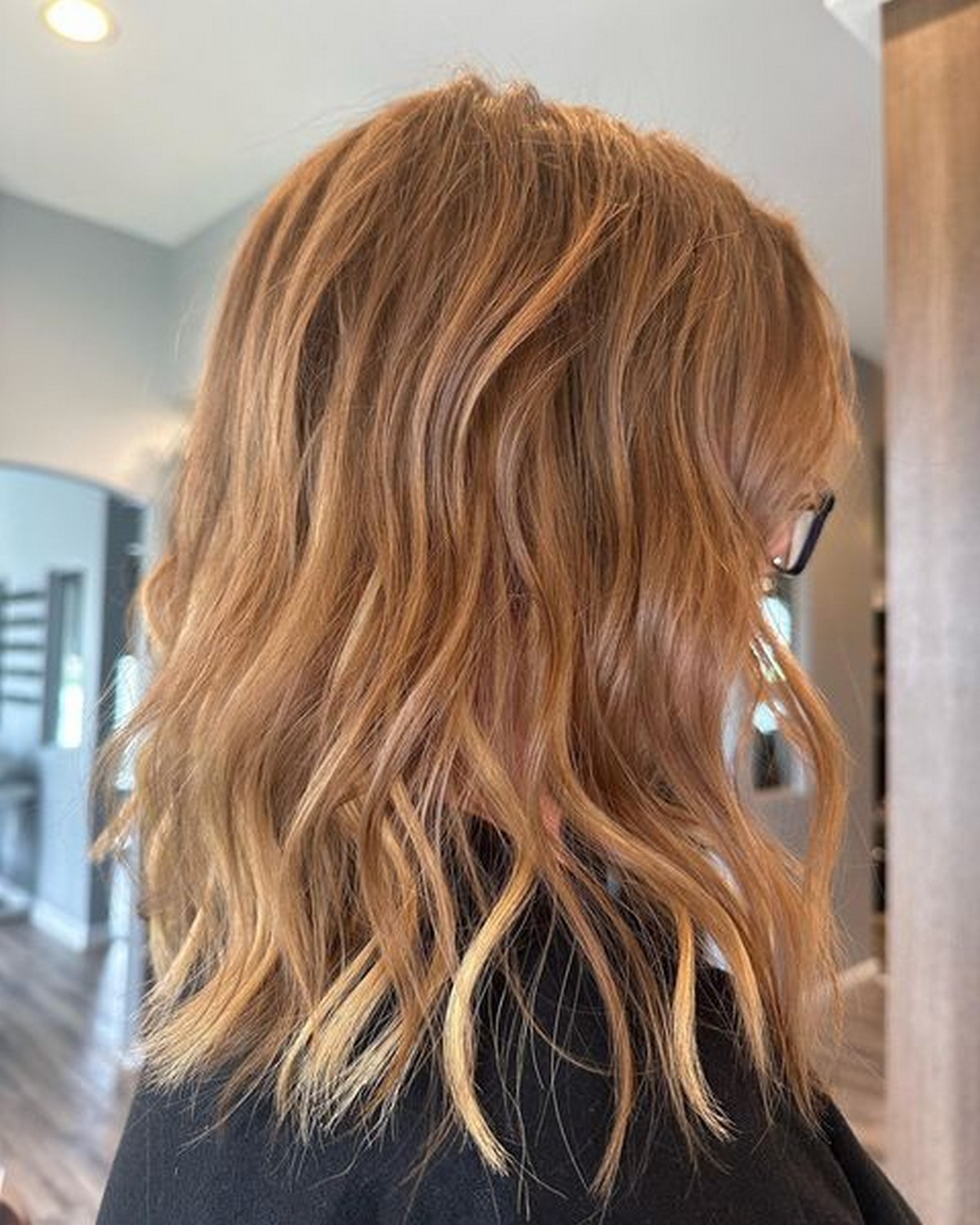 Toasted Almond Balayage Waves