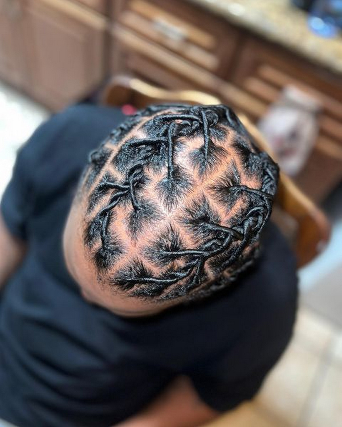 Intricate Male Braids