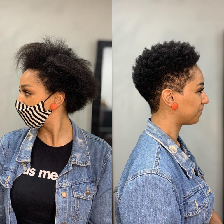 35 Low Maintenance Short Natural Haircuts For Black Women Hood MWR